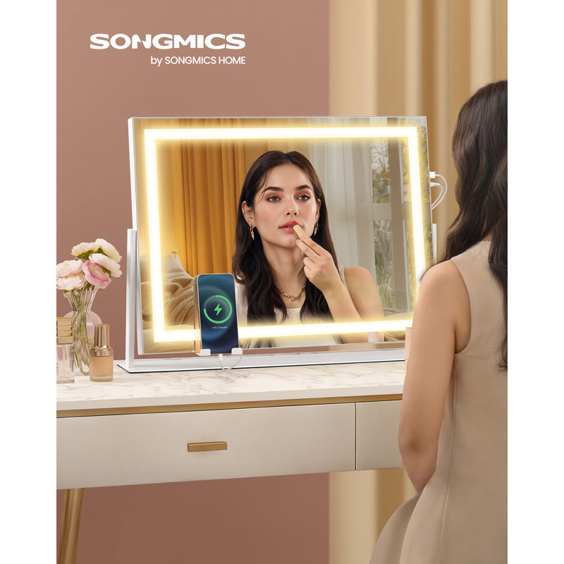 Rectangle Makeup / Shaving Mirror