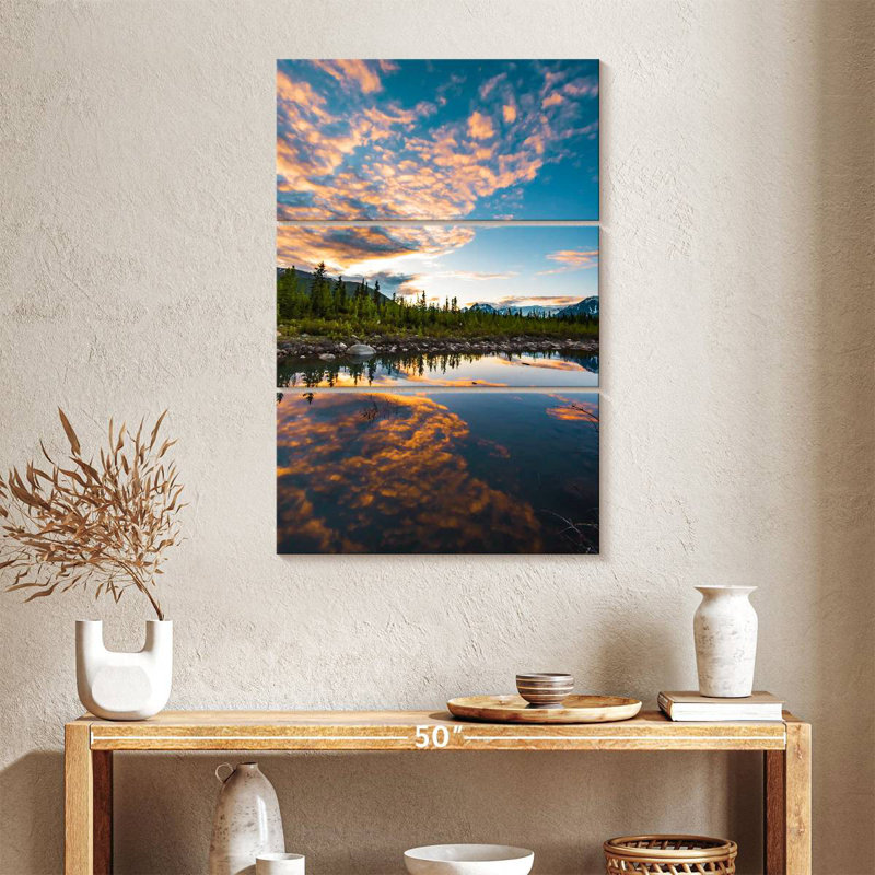 Alvord Alaskan Evening, 38" H x 24" W