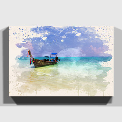 Wrapped Canvas Painting