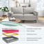 Brelin 3 Seater Cotton Sofa
