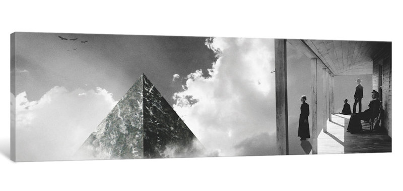 «Sighting», impression sur toile, H 24 po x l 72 po x P 1,5 po, Toile tendue