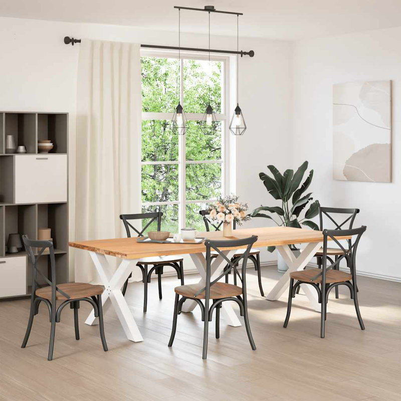 Table Leg, White, 73cm H x 90cm W