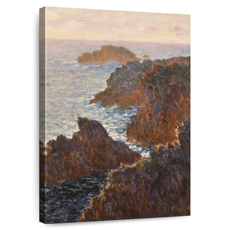 Gillard Rocks à Belle-Isle Port-Domois 1886, H 48 po x l 32 po