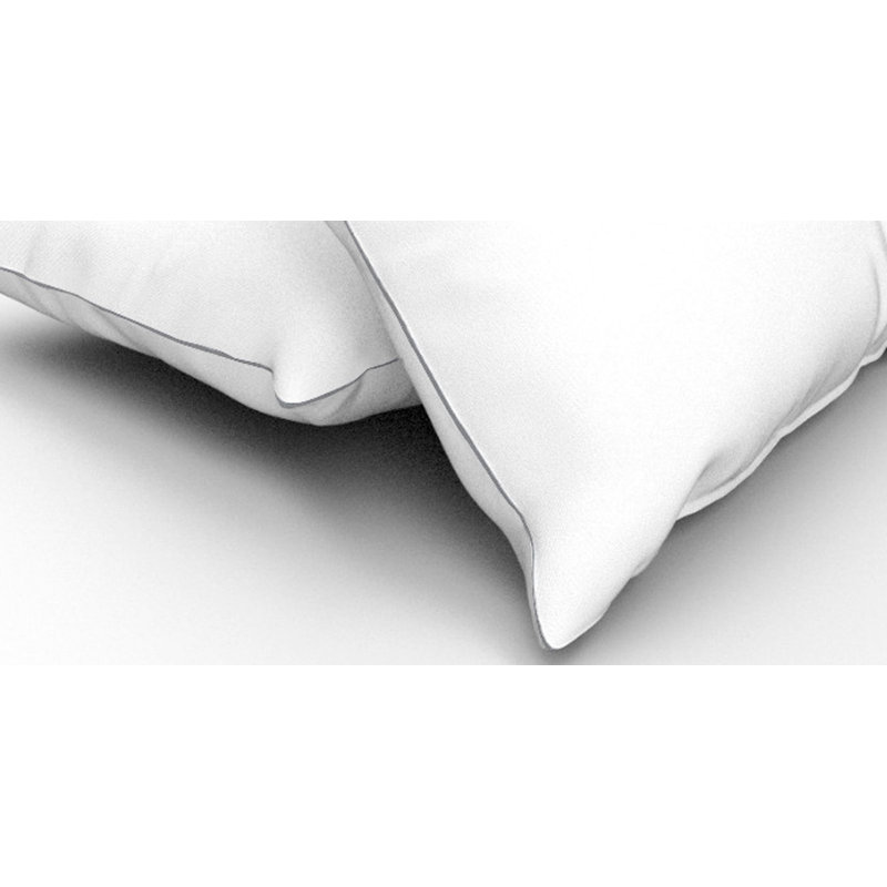 100% Viscose from Bamboo Trimmed Pillowcases Only, 300 Thread Count, Hidden Zipper, Cooling Breathable, Bedding Pillow Covers for Hot Sleepers - Gift-Ready Packaging, PACK OF 2 (Black)