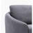 Yuina Gray Linen Loveseat