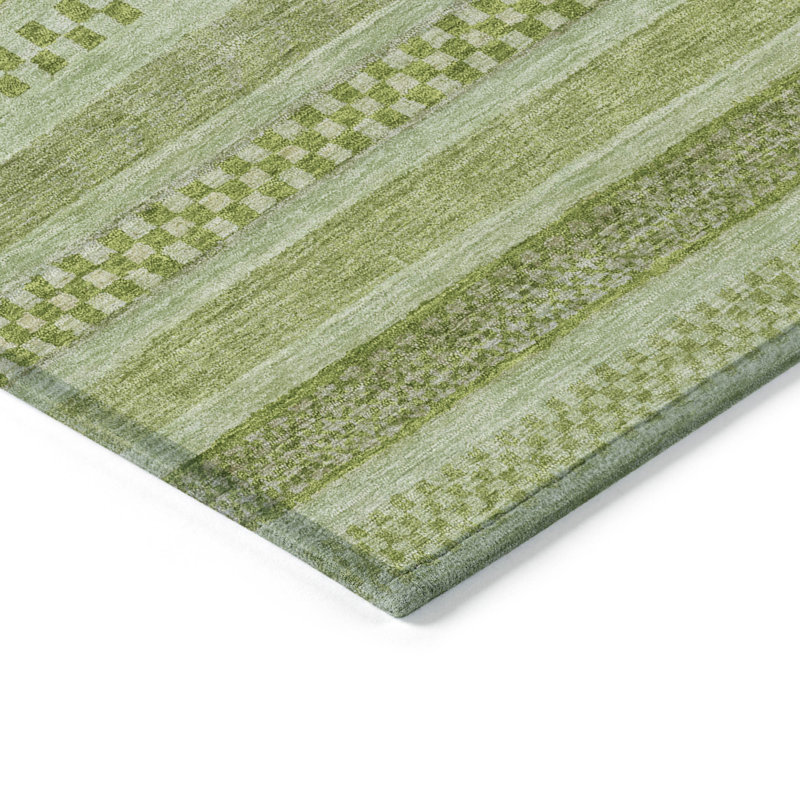 Tapis cactus intérieur / extérieur lavable à la machine Claudian ACN1625, Rectangle 5 pi x 7 pi 6 po