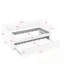 Lit de jour simple avec couchette-83330471
