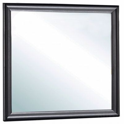 Elegant Traditional Black Wall Mirror