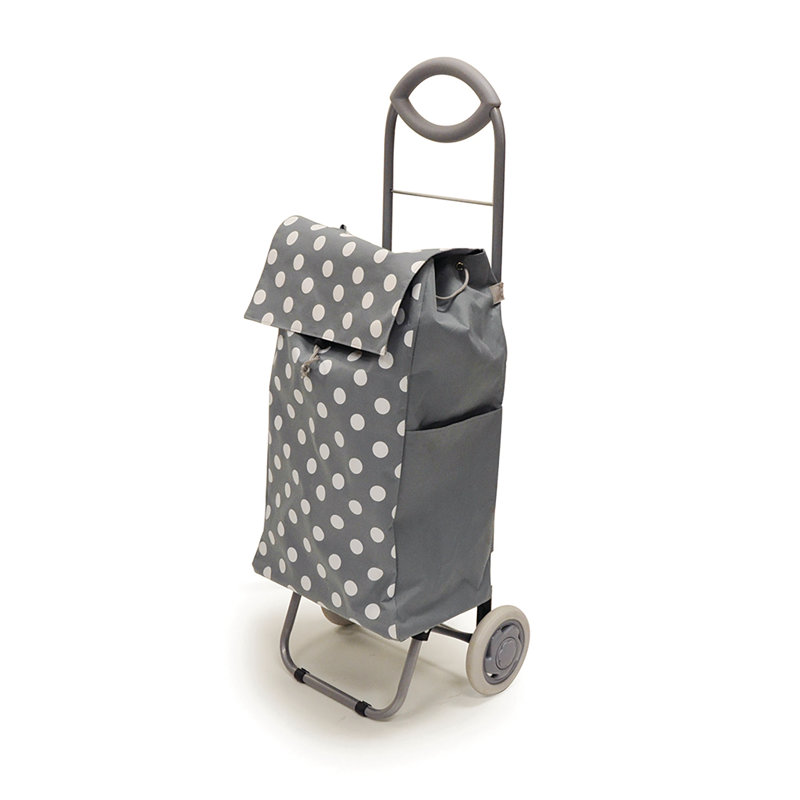 Panier - à pois blancs