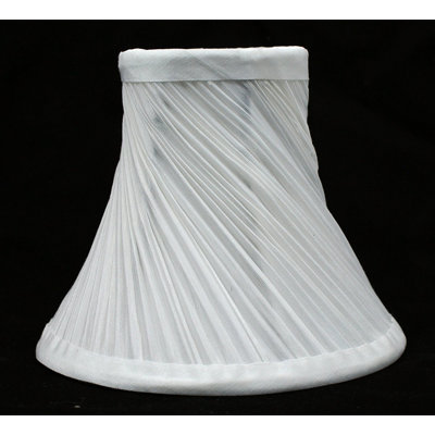 5 in. H x 6 in. W Silk Bell Candelabra Shade