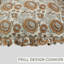 Housse de coussin en lin à motif artisanal Fab Divine Artisan pour canapé, lit ou salon-121183127-121846434