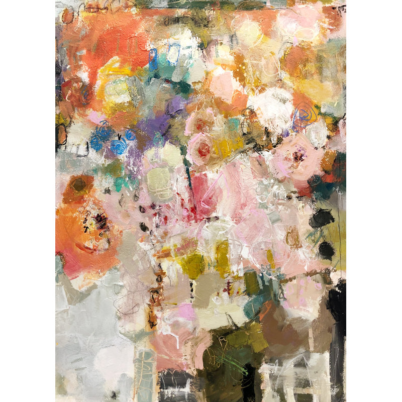 Smile Print by Elizabeth Chapman, 21.25" H x 17.25" W x 0.875" D
