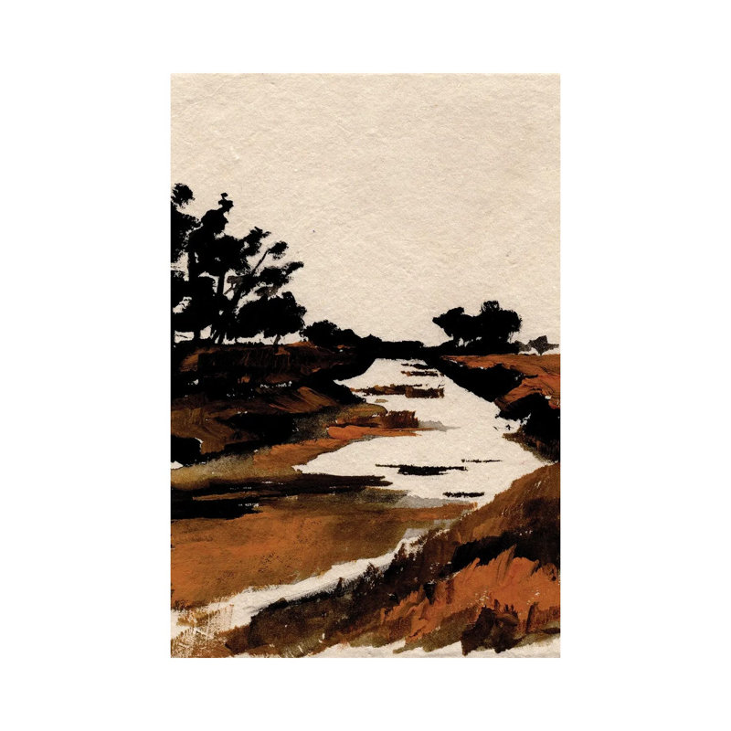 Mara River - reproduction d'art sur toile tendue, 40" x 26", Gallery Wrapped Canvas, No Frame