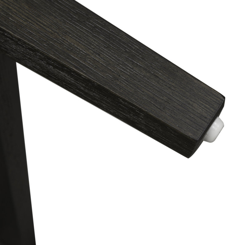 Ensemble de table de réunion 6 pièces Reber avec 4 chaises rembourrées et 1 banc