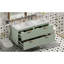 Ensemble de meuble-lavabo mural de style moderne avec double meuble-lavabo / double lavabo en céramique / 4 tiroirs / meuble-lavabo de salle de bain-113435743