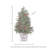 3' LED Potted Berry And Mix  Greens Tree