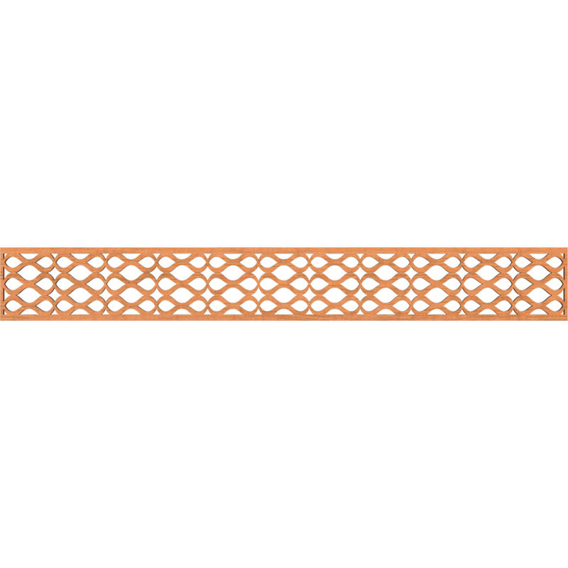 Moulure de panneau Somerset, Cerisier, H 6 po x l 46,5 po x P 0,25 po