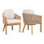 Ensemble de chaises d'extérieur Grotta (ensemble de 2)