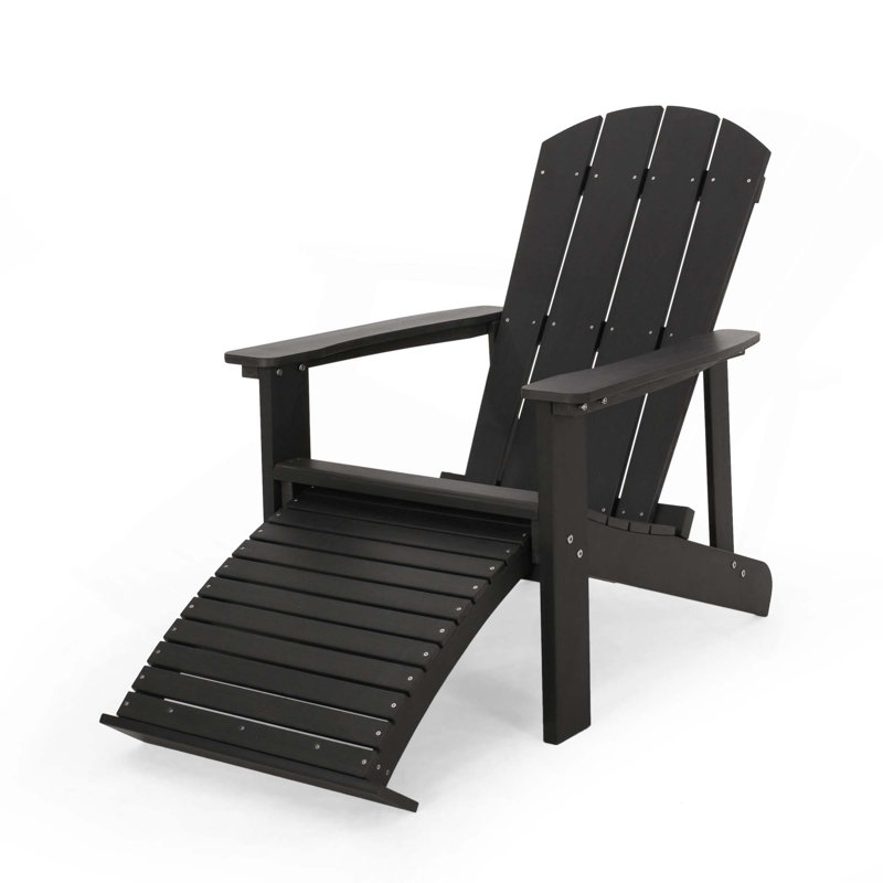 Chaise Adirondack avec repose-pieds Floding