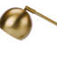 Lighting, H 19 po, lampe de table, métal doré, abat-jour doré, contemporain