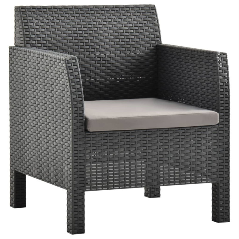 Chaise de patio avec coussins