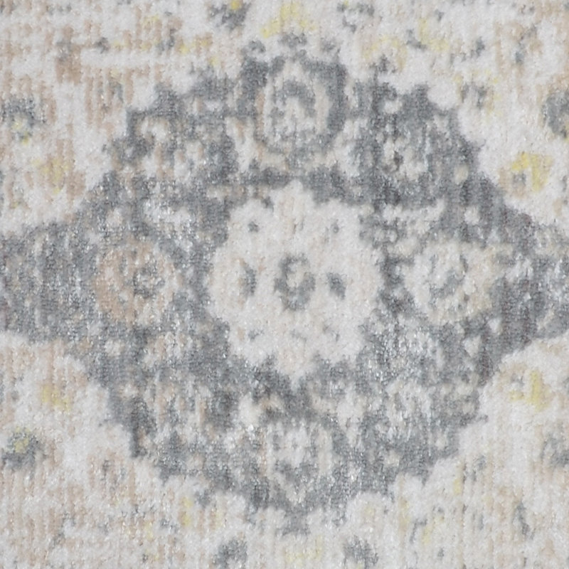 Selma MACHINE MADE POLYESTER AREA RUGS  - Cream Color, Oriental Design, Area Rugs for Living Room, Bed Room