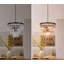 3-Light Crystal Chandelier