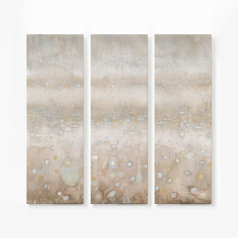 Impression sur toile Shimmering Drops of Light II, 72" H x 72" W x 1.25" D, Stretched Canvas, 3