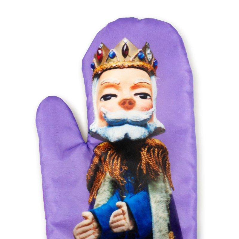 Surreal Entertainment Abstract Cotton Oven Mitt