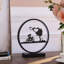 13-Inch Girl And Boy On Bicycle Led Accent Table Lamp