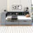 Wood Griffie Size Platform Bed With Storage Shelves, Drawers, Charging Station And Upholstered Headboard-1935721459-1935721468