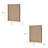 Farmhouse Abstract Solid Wood Wall Decor
