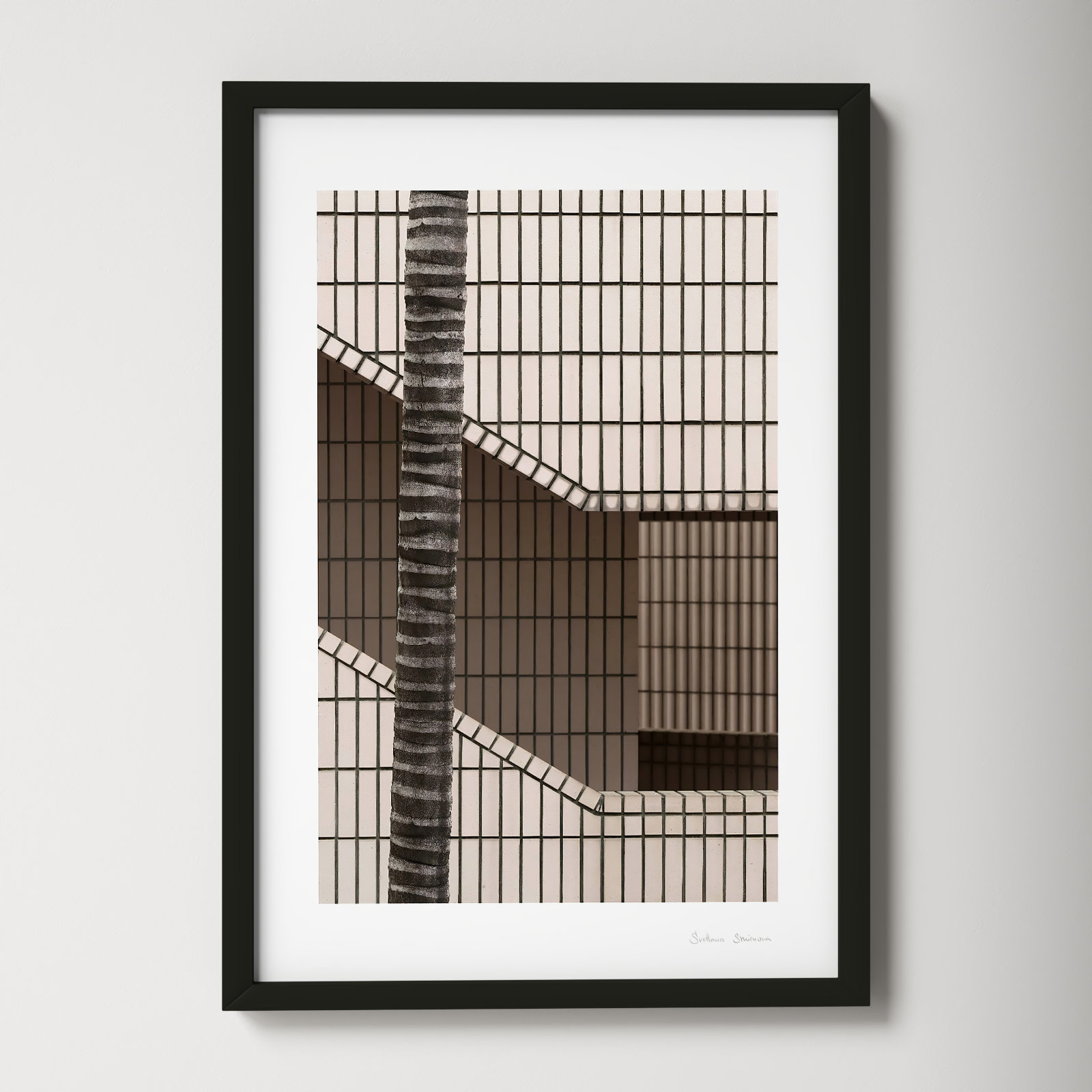 Loui "Hong Kong 2" Photo Print, Black, 38" H x 26.5" W x 1.25" D