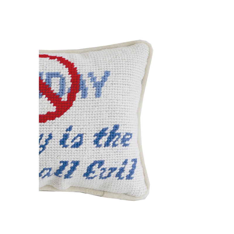 The Root Needlepoint Petite Throw Pillow