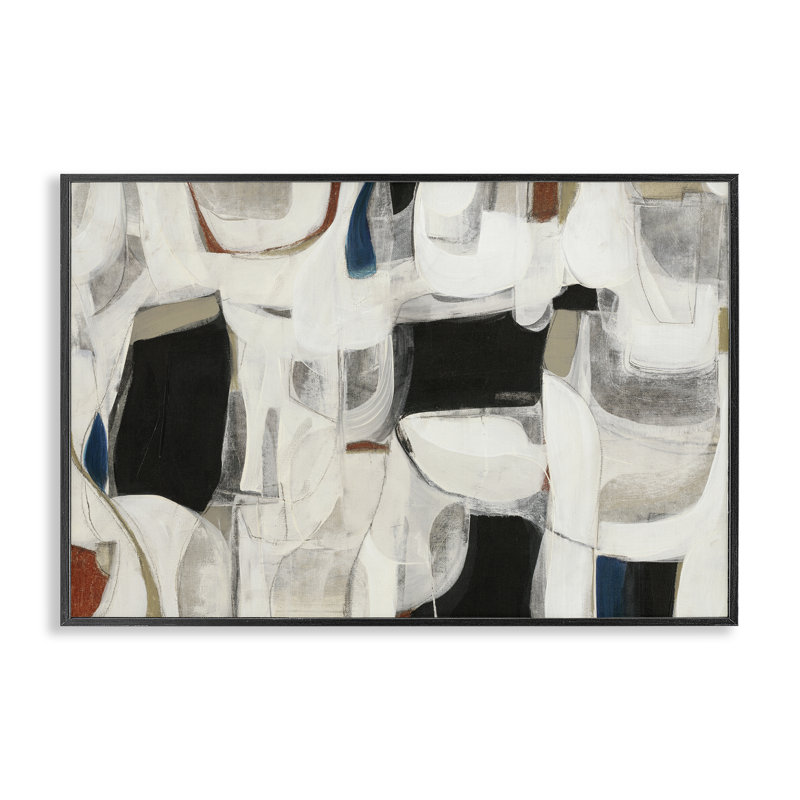 Giclée dynamique encadrée, design par Kippi Leonard, H 12 po x l 18 po, Giclée encadrée noir minuit
