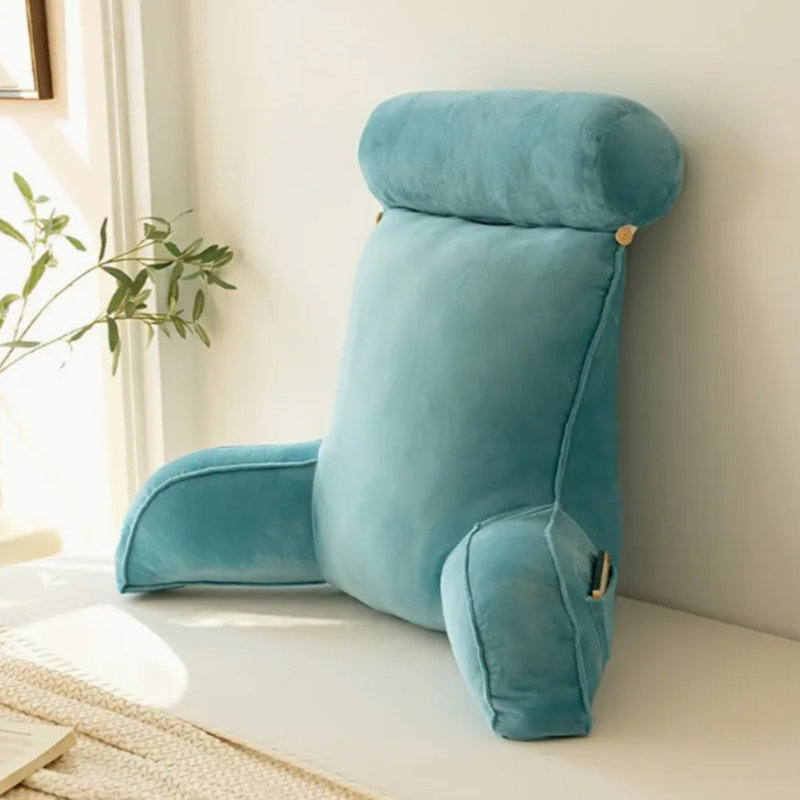 Sofa Reading Bedside Pillows Suitable For Bedroom And Living Room, Novelty 23.64"H x 31.52"W, Green