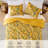 Floral Comforter Set 3 Pieces Seersucker Botanical hummingbird Patterned, Cute Bedroom Comforter and 2 Shams Suitable for all seasons-122128014-122128015