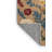 Machine Washable Botanical Brown Area Rug-2117062550