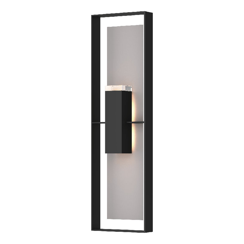 Applique murale extérieure Shadow Box, Marine Grade Black, Ardoise, Non