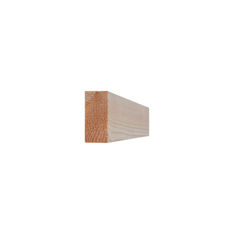 Planed Square Edge 11 cm H x 5 cm W x 300 cm D Rosette Applique