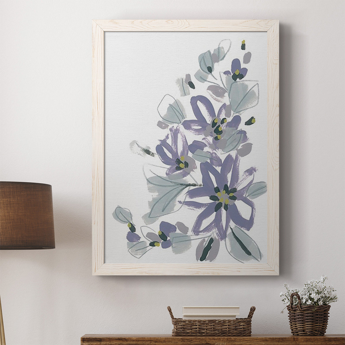 Periwinkle – Spot Varnish Paper – Frames