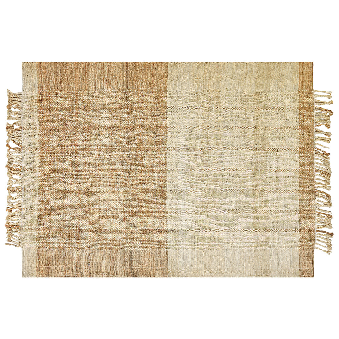 Teppich Drenla aus Jute in Beige