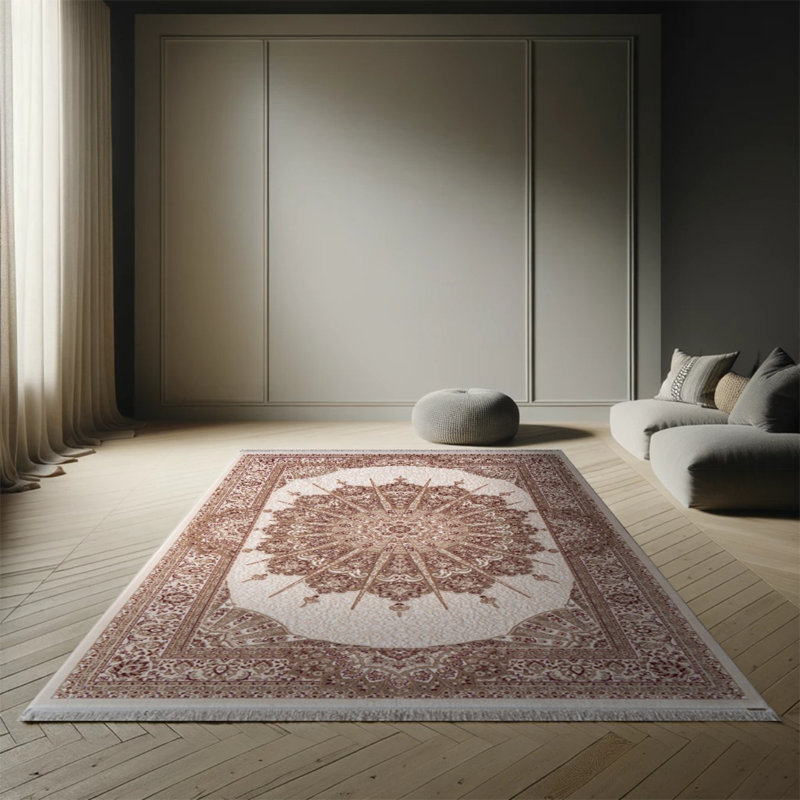 Tapis rectangulaire Miramare, Rectangle 3 pi 4 po x 6 pi 7 po