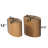 2 Pieces Oval Ellipse End Table Set