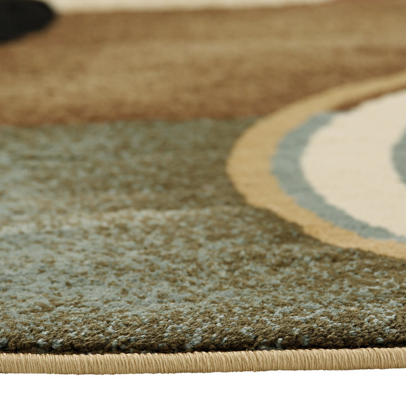Vahig Geometric Area Rug, Runner 67cm x 220cm