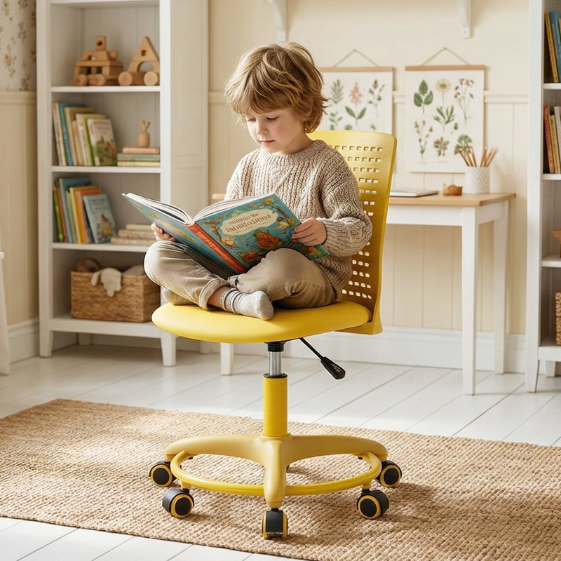 Children's Desk / Activity Chair, Yellow