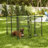 54'' H Panel Metal Yard Kennel With Door