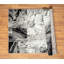 Tapis carré gris foncé Anatola-234777686