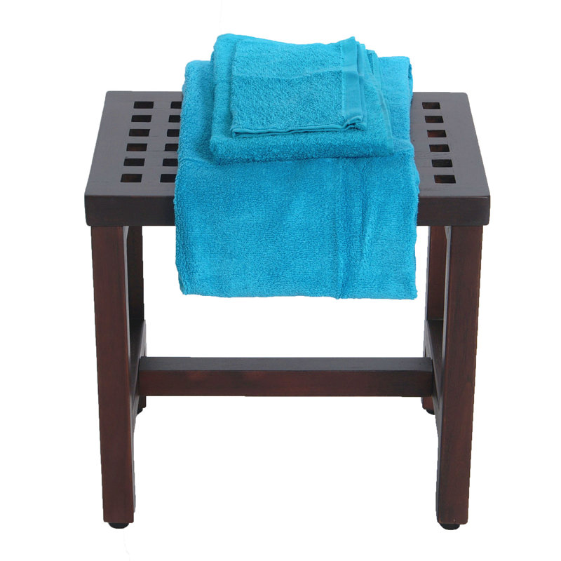 DecoTeak Espalier 18" W Teak Shower Bench