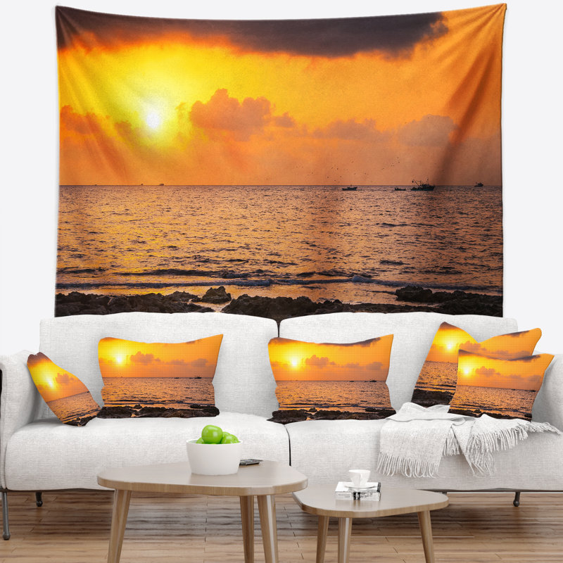 Polyester Tapestry, 50" H x 60" W